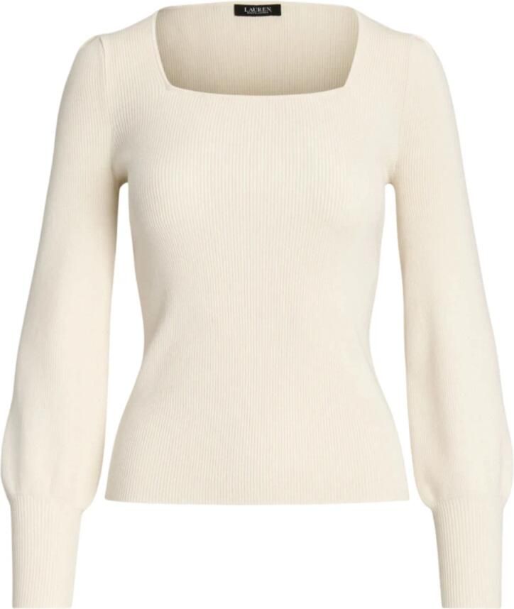 Lauren Ralph Lauren Gebreide pullover met vierkante hals model 'DIEKA'