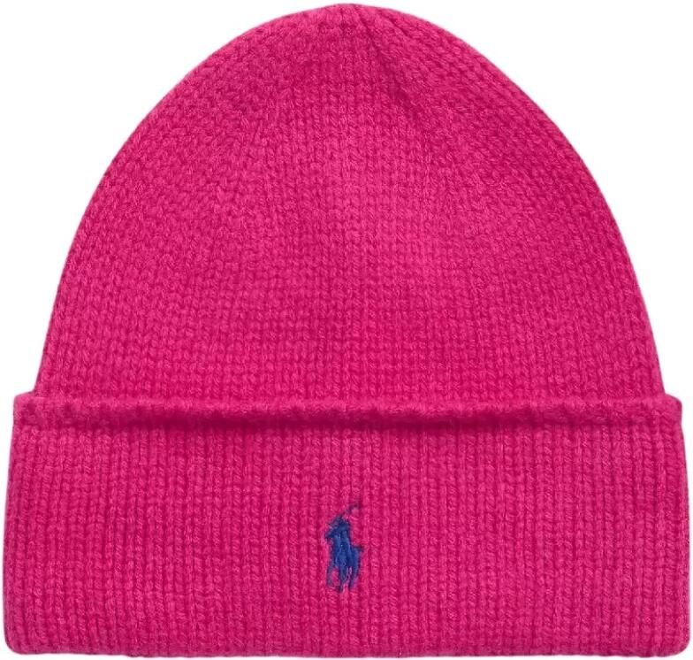 Polo Ralph Lauren Muts van wol met labeldetail model 'PONY'