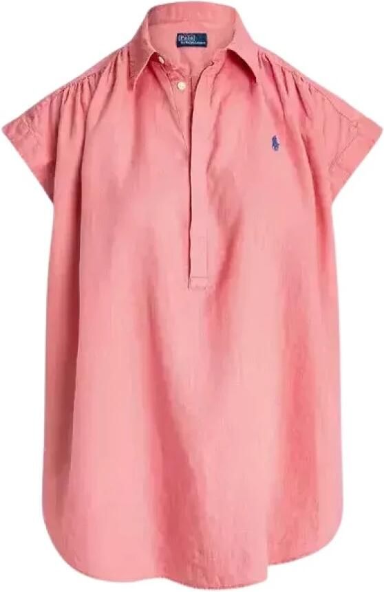 Polo Ralph Lauren Linnenblouse met kapmouwen
