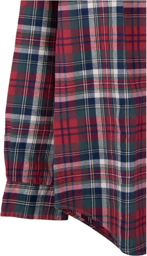 Ralph Lauren Geruite Overhemd Maat L Kleur: 6134 Rood Groen Multi Rood Dames - Foto 2