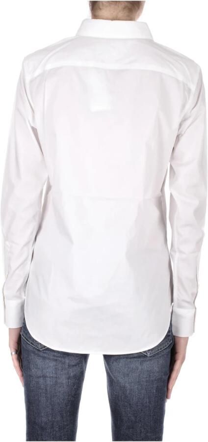 Lauren Ralph Lauren Overhemdblouse van een mix van katoen en elastaan model 'JAMELKO' - Foto 5