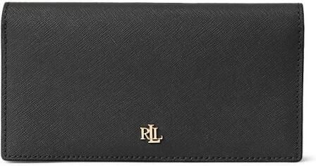 Lauren Ralph Lauren Portemonnee van runderleer met vakken voor pasjes - Foto 4