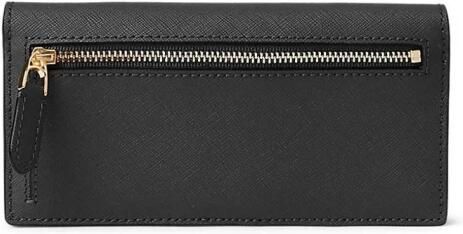 Lauren Ralph Lauren Portemonnee van runderleer met vakken voor pasjes - Foto 3