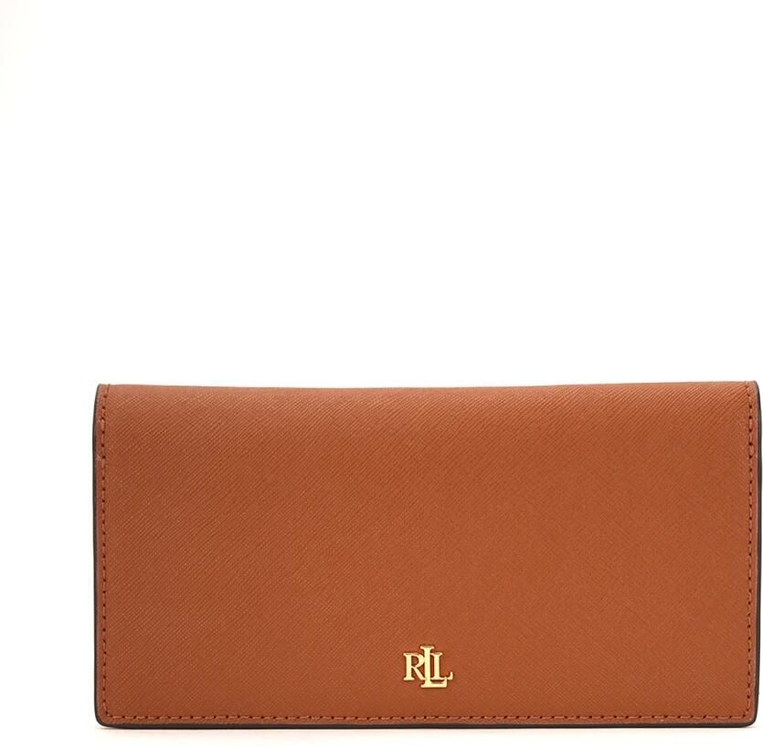 Lauren Ralph Lauren Portemonnee met labelapplicatie model 'SLIM' - Foto 3