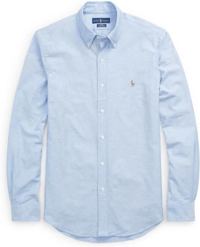 Ralph Lauren Overhemd met lange mouwen en kleurrijke kraag Blue Heren - Foto 2