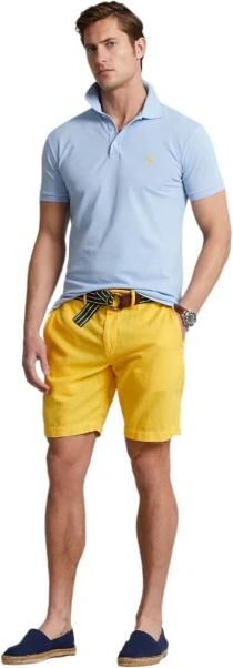 Polo Ralph Lauren Lichtblauw poloshirt met korte mouwen en slim fit Blue Heren - Foto 6