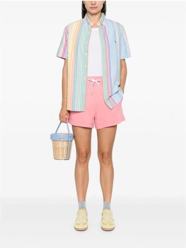 Polo Ralph Lauren Regular fit sweatshorts met elastische band - Foto 3