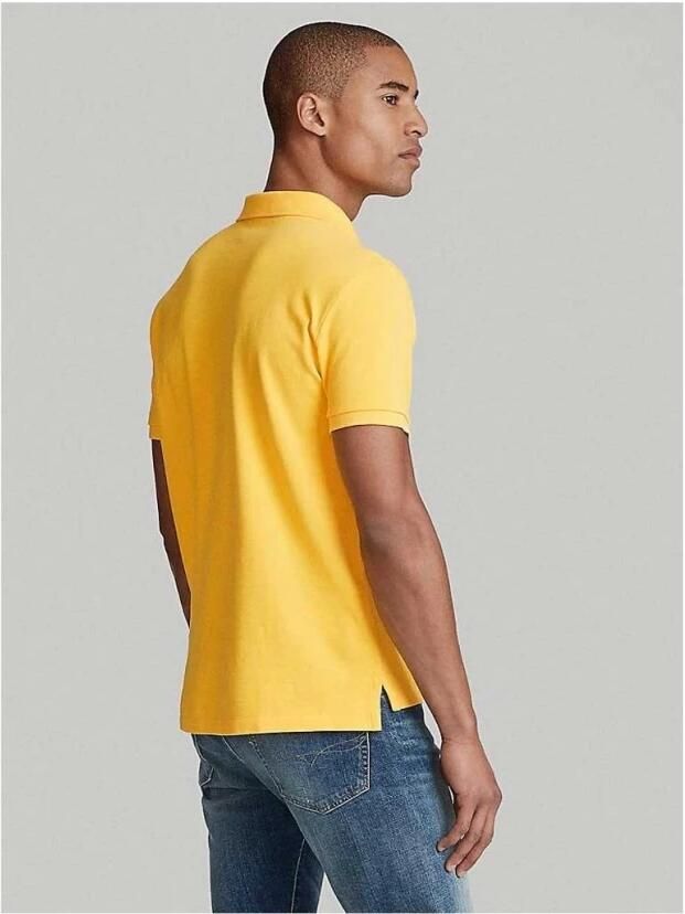 Polo Ralph Lauren Regular fit poloshirt met labelstitching - Foto 5