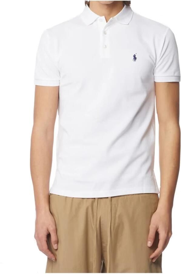 Polo Ralph Lauren Polo Shirt Korte Mouw POLO AJUSTE DROIT EN COTON BASIC MESH LOGO PONY PLAYER - Foto 8