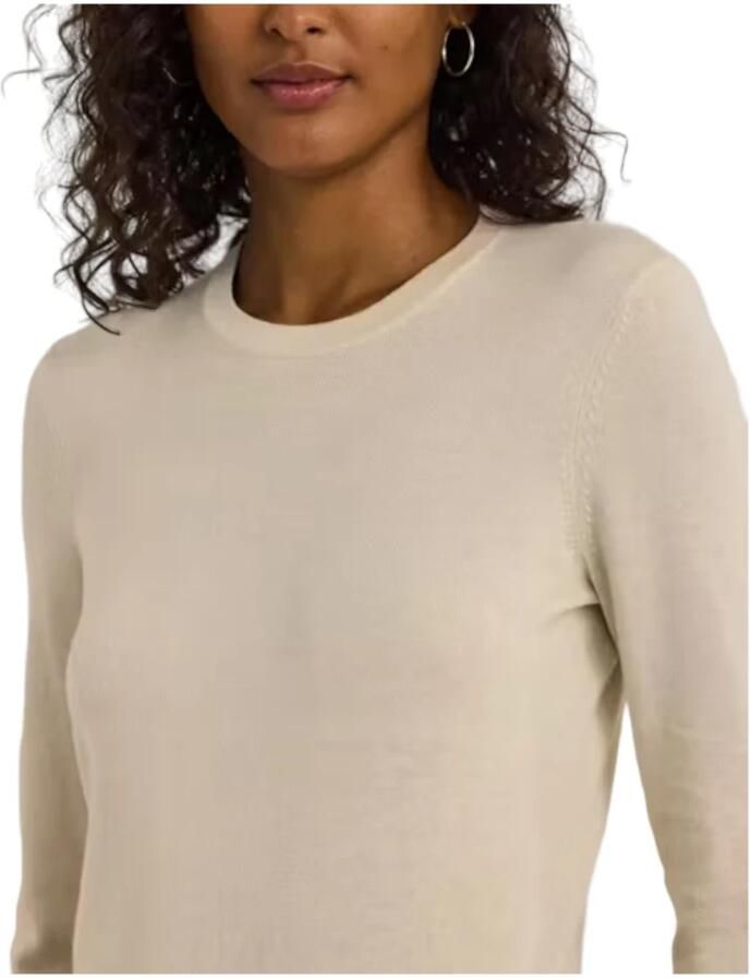 Lauren Ralph Lauren Gebreide pullover met geribde ronde hals model 'SHAVONNE'