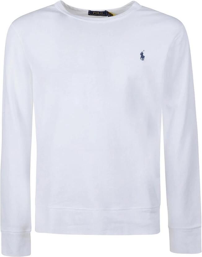 Ralph Lauren Klassieke Witte Terry Sweatshirt voor Heren White Heren - Foto 2