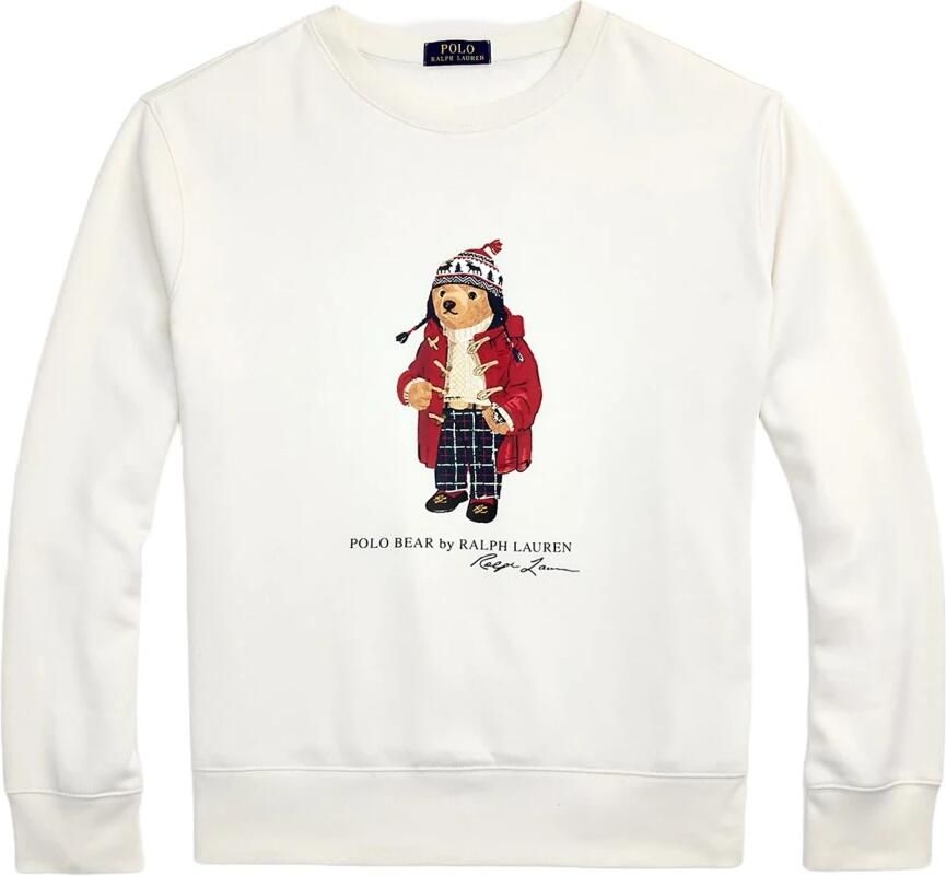 Ralph Lauren Sweatshirt met ronde hals en Polo Beer Beige Heren - Foto 3