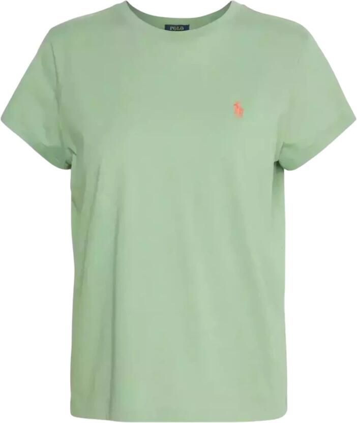 Polo Ralph Lauren T-shirt van katoen met labeldetail