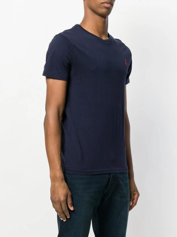 Polo Ralph Lauren Inkt Katoenen T-shirt Klassiek Design Stijl 710680785 004 Black Heren - Foto 8