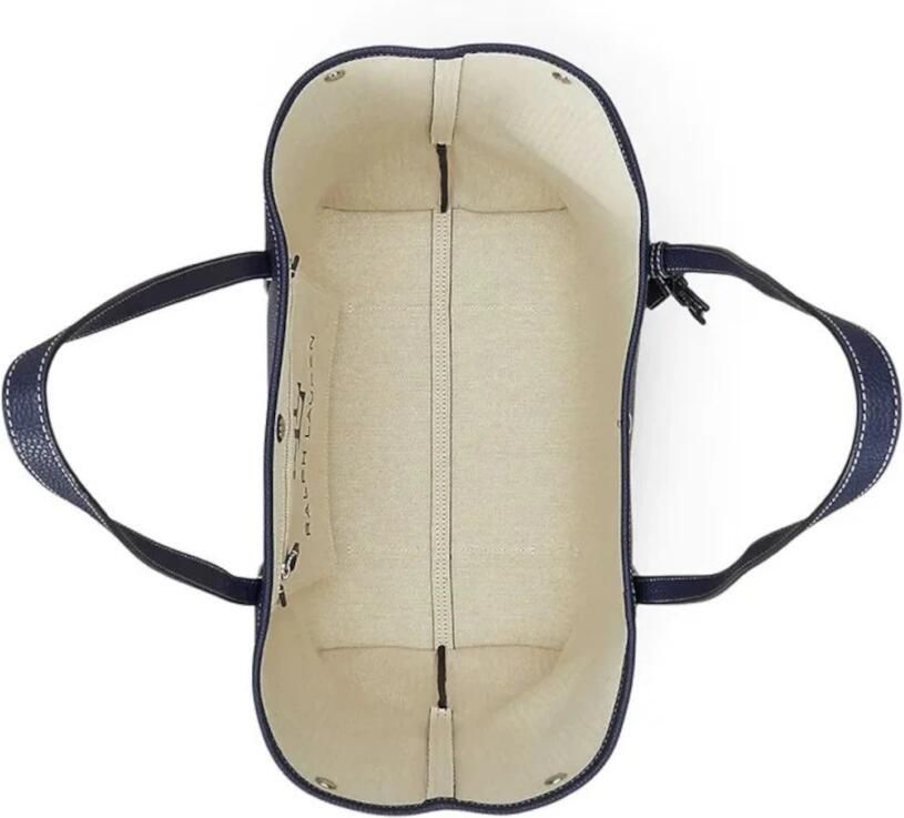 Lauren Ralph Lauren Totes & shoppers Emerie Tote Large in blauw - Foto 2