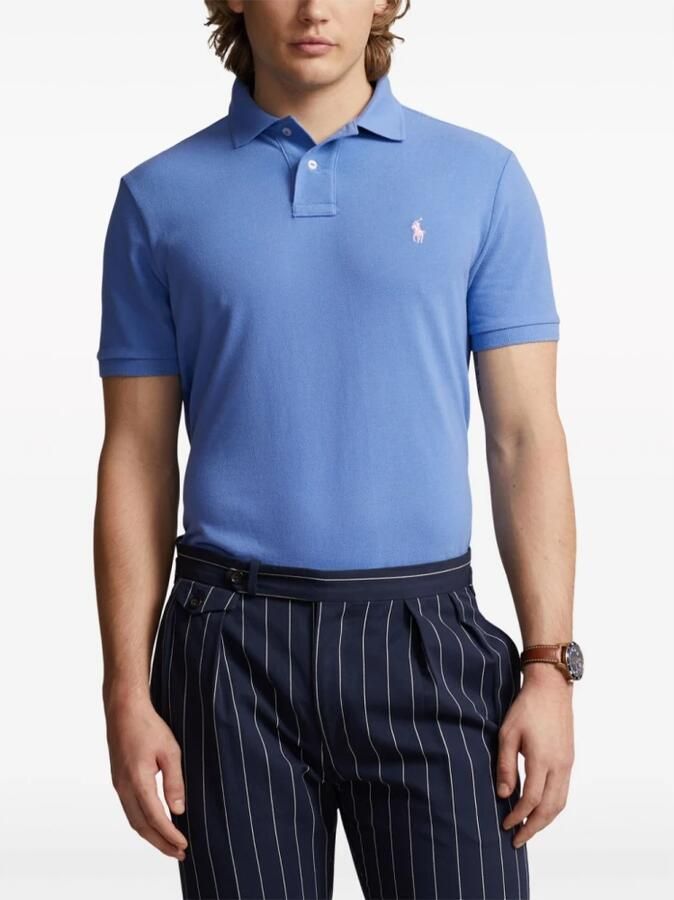 Polo Ralph Lauren Polo Shirt Korte Mouw POLO AJUSTE SLIM FIT EN COTON BASIC MESH - Foto 3