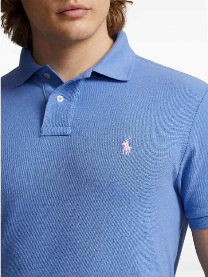 Polo Ralph Lauren Polo Shirt Korte Mouw POLO AJUSTE SLIM FIT EN COTON BASIC MESH - Foto 2