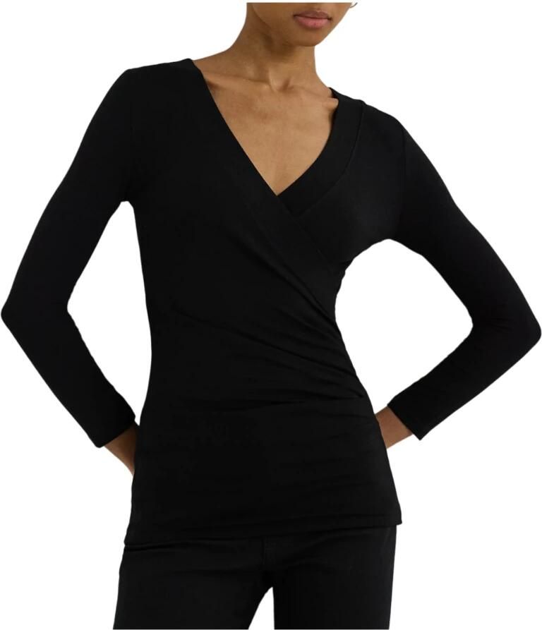 Lauren Ralph Lauren Shirt met 3 4-mouwen van een mix van viscose en elastaan - Foto 2