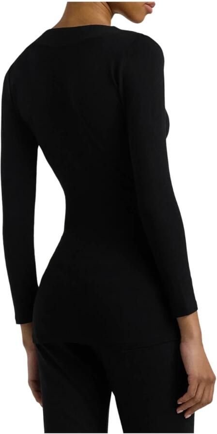 Lauren Ralph Lauren Shirt met 3 4-mouwen van een mix van viscose en elastaan - Foto 3