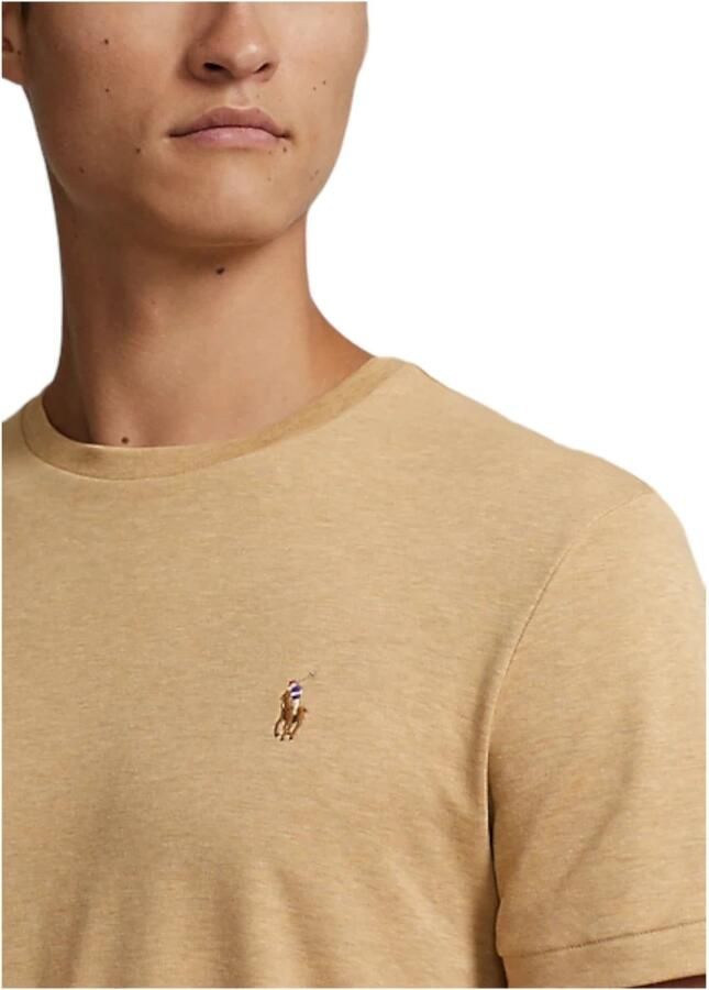 Polo Ralph Lauren T-shirt Korte Mouw T-SHIRT AJUSTE COL ROND EN PIMA COTON