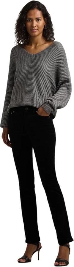 Ralph Lauren V-hals Knitwear Gray Dames - Foto 4