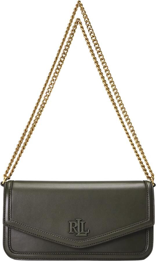 Lauren Ralph Lauren Crossbody bags Sawyer Shoulder Bag Medium in groen - Foto 4