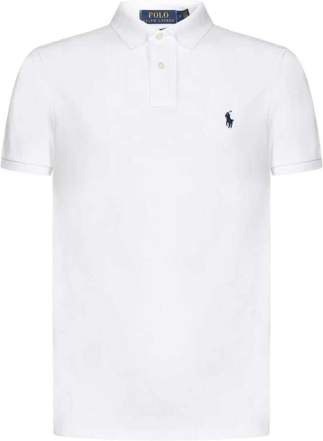 Polo Ralph Lauren Polo Shirt Korte Mouw POLO CINTRE SLIM FIT EN COTON BASIC MESH LOGO PONY PLAYER - Foto 2