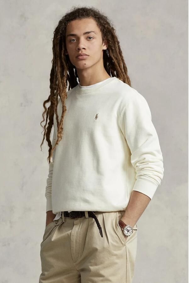 Polo Ralph Lauren Beige Sweatshirt met Geborduurd Logo Beige Heren - Foto 6