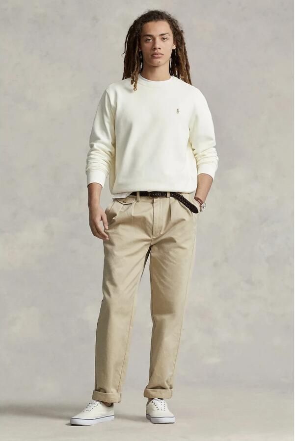Polo Ralph Lauren Beige Sweatshirt met Geborduurd Logo Beige Heren - Foto 7