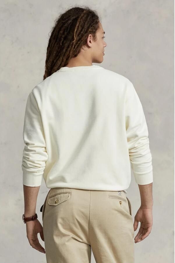 Polo Ralph Lauren Beige Sweatshirt met Geborduurd Logo Beige Heren - Foto 8