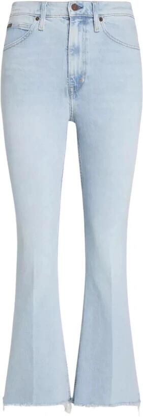 POLO Ralph Lauren high waist flared jeans light blue denim - Foto 5