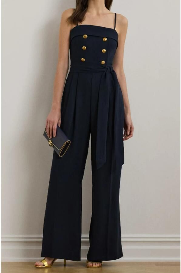 Lauren Ralph Lauren Jumpsuit met sierknopen model 'JAYETTE' - Foto 3
