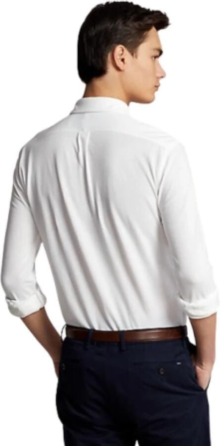 Polo Ralph Lauren Overhemd Lange Mouw CHEMISE AJUSTEE COL BOUTONNE EN POLO FEATHERWEIGHT - Foto 12