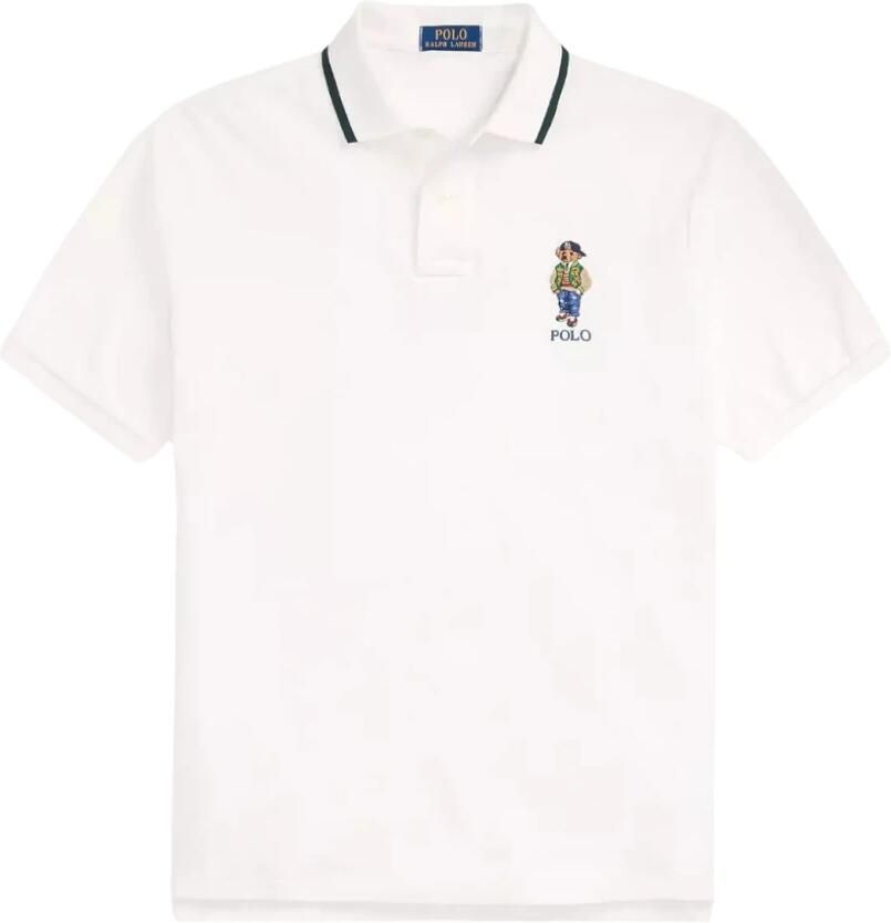 Polo Ralph Lauren Classic fit poloshirt met motief- en labelstitching