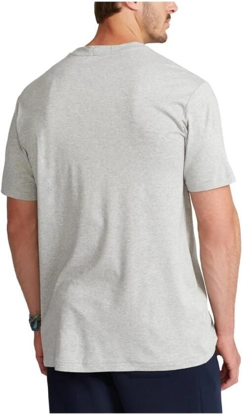 Ralph Lauren Zacht katoenen T-shirt met ronde hals en kenmerkende pony-borduursel Gray Heren - Foto 3