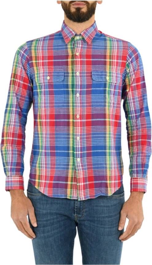 Ralph Lauren Rode Polo Shirts Rood Heren