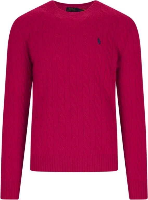 Ralph Lauren Stijlvolle Sweaters voor Mannen en Vrouwen Red Heren
