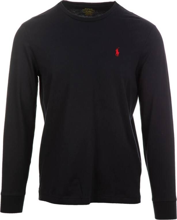 Polo Ralph Lauren Custom slim fit shirt met lange mouwen en ronde hals