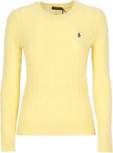 Polo Ralph Lauren Gebreide pullover met logostitching model 'JULIANNA'