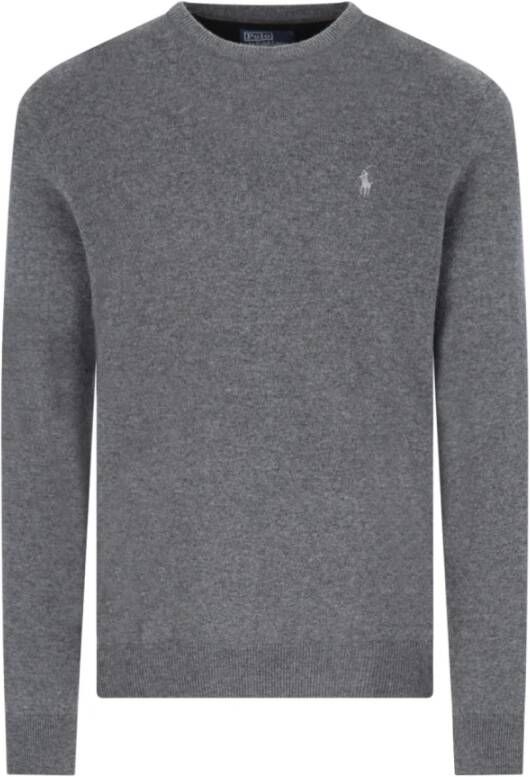 Polo Ralph Lauren Grijze Sweaters LS CN Pp-Long Sleeve-Pullover Grijs Heren
