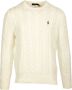 Polo Ralph Lauren Gebreide pullover met kabelpatroon model 'Driver' - Thumbnail 4