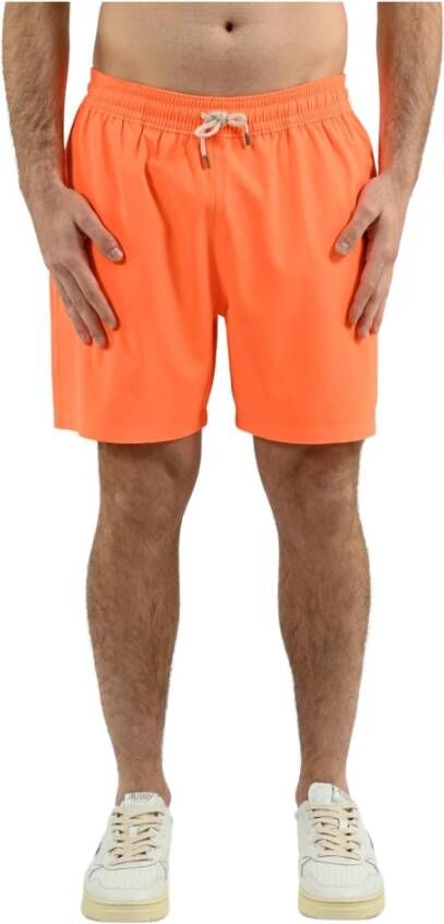 Ralph Lauren Sea Orange Casual Shorts Oranje Heren