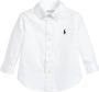 Polo Ralph Lauren Kids Slim fit overhemd met labelstitching - Thumbnail 3