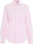 Ralph Lauren Roze Polo Pony Katoenen Shirt Pink Dames - Thumbnail 2
