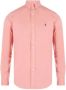 Polo Ralph Lauren Slim Fit Roze Overhemd met Pony Borduursel Pink Heren - Thumbnail 2