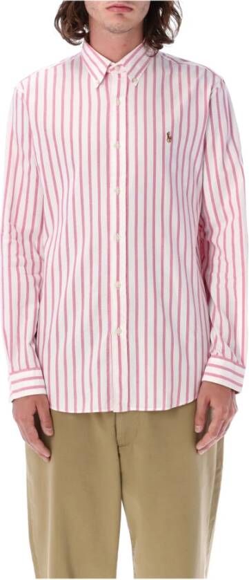Ralph Lauren Shirts Roze Heren