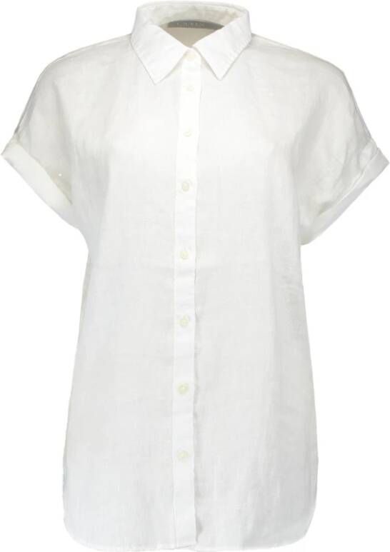 Lauren Ralph Lauren Regular fit linnen blouse met kapmouwen model 'BROONO' - Foto 3