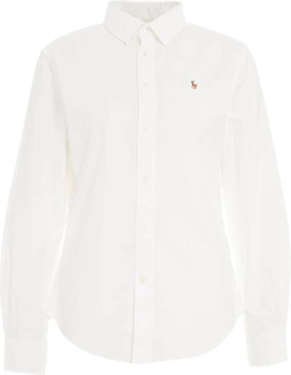 Ralph Lauren Witte Overhemd met Lange Mouwen en Knoopsluiting White Dames - Foto 9