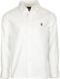 Polo Ralph Lauren overhemd wit Katoen Klassieke kraag Effen 128 - Thumbnail 1