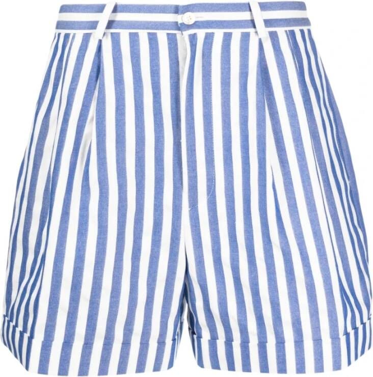 Ralph Lauren Short Shorts Blauw Dames